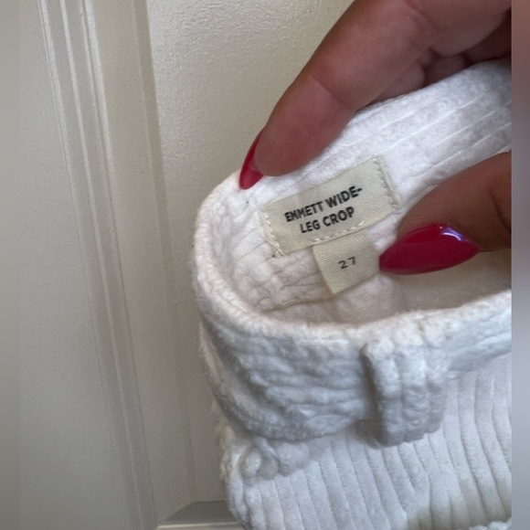 Madewell Pants Womens 27 Thick Corduroy White
Wide Leg - Picture 5 of 5